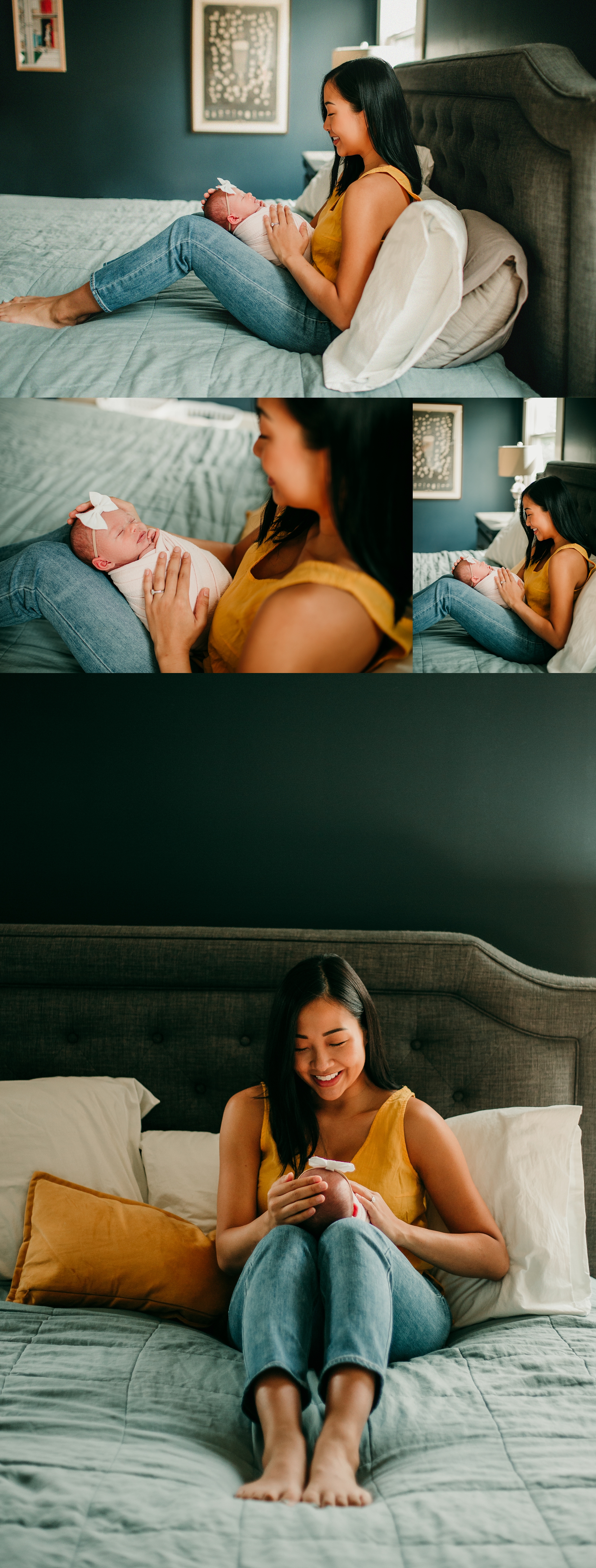 houston heights newborn photography lifestyle