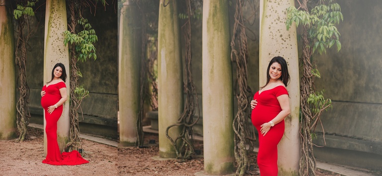 hermann park maternity photography