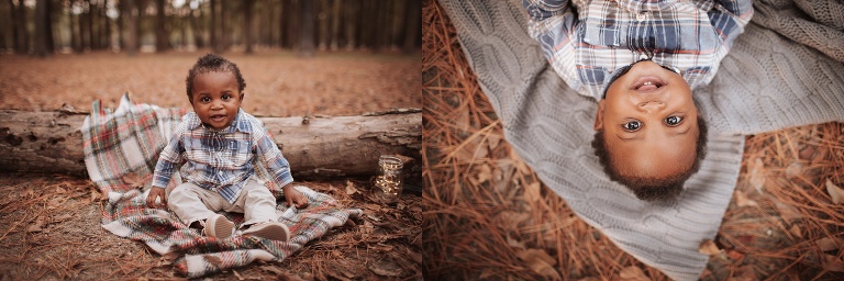 Outdoor Boy Cake Smash Session