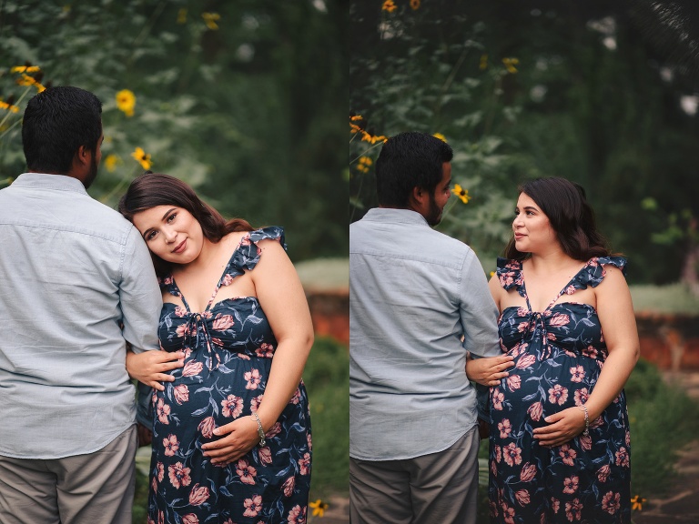 Mercer Garden Maternity Photographer