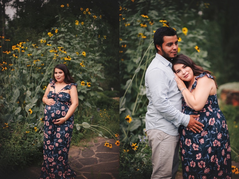 Mercer Garden Maternity Photographer