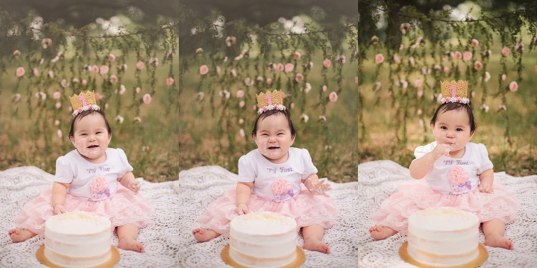 Cake Smash and First Birthday Photography