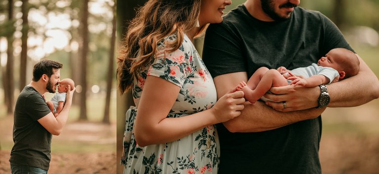 Outdoor Newborn Lifestyle Photos