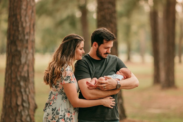 Outdoor Newborn Lifestyle Photos