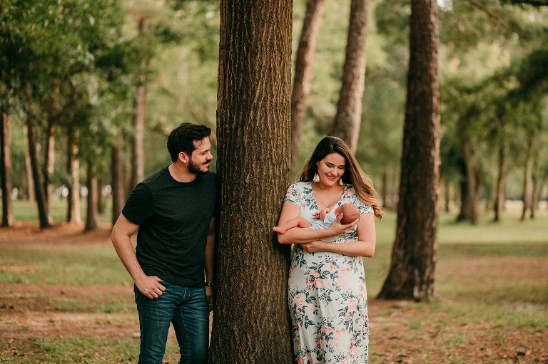 Outdoor Newborn Lifestyle Photos