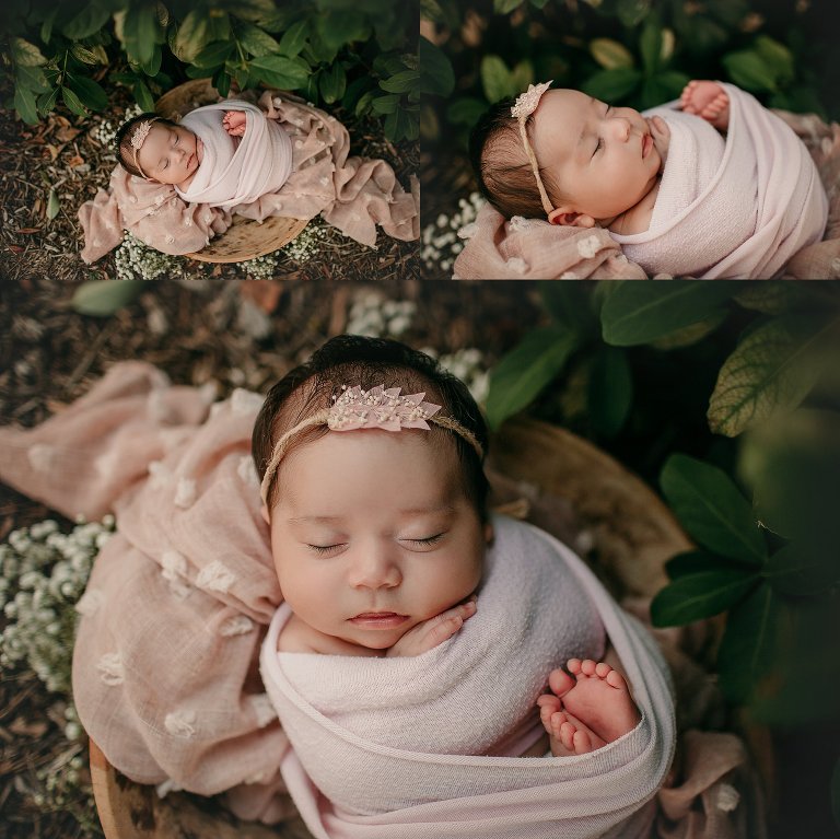 Houston Outdoor Newborn Photography