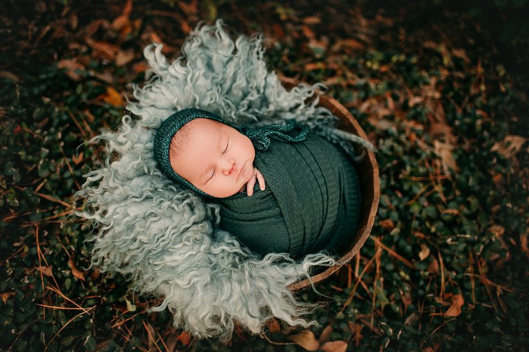 Newborn Outdoor Photoshoot